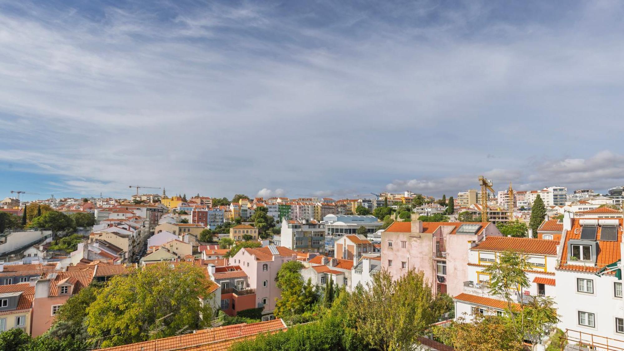 Sunny Design Apt In Praca Das Flores By Lovelystay Lisboa Eksteriør bilde